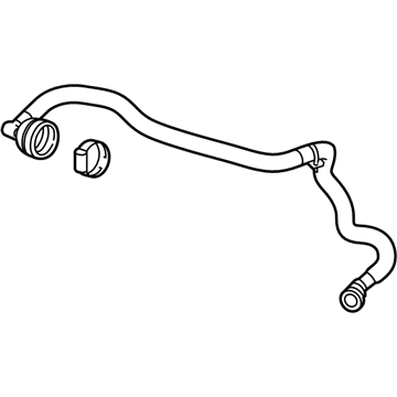 Chevy Crankcase Breather Hose - 12703921