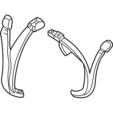 GM 88955246 Center Buckle