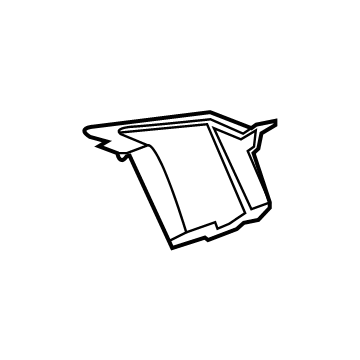 GM 84661235 Liner, Jet Black, Front