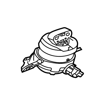 GM 84924369 Motor Mount, Driver Side
