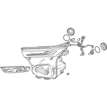 Chevy Trailblazer Headlight - 42827957