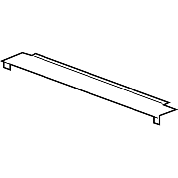 GM 84037087 Upper Baffle