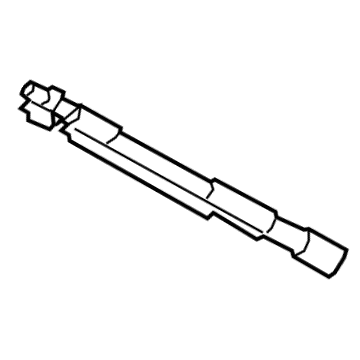 GM 84199030 Side Baffle, Driver Side