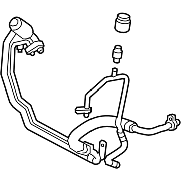 2008 Pontiac G8 A/C Hose - 92265956