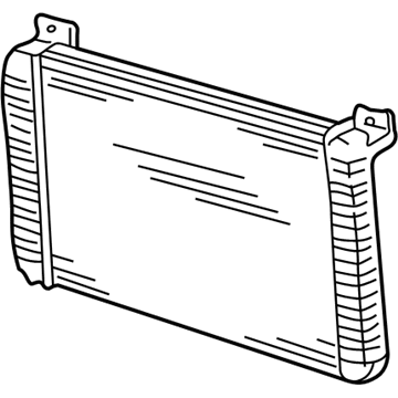 Chevy Silverado 2500 HD Radiator - 15122835