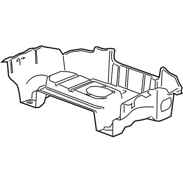 2008 Pontiac Solstice Floor Pan - 20834861