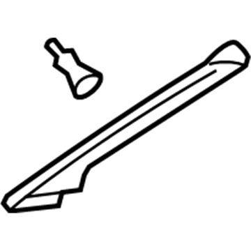 Chevy 15262946 Windshield Pillar Trim
