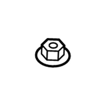 Buick 11546367 Rear Trans Mount Nut