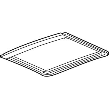 GM 84528723 Rear Glass