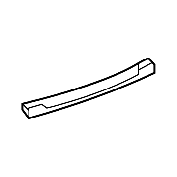 GM 84671018 Molding, Black, Rear