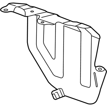 GM 12618248 Rear Shield