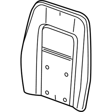 GMC Seat Cushion Pad - 23120425