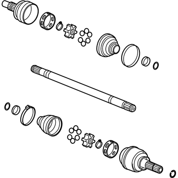 Chevy Camaro Axle Shaft - 22806796
