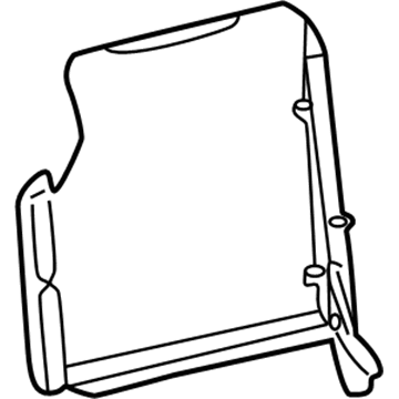 GM 88941750 Back Panel