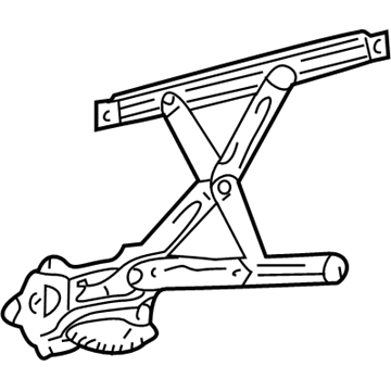 Pontiac Vibe Window Regulator - 19184252