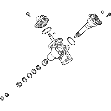 2008 Chevy Silverado 1500 Rack And Pinion - 19434141