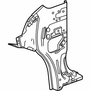 Chevy 60004357 Inner Hinge Pillar