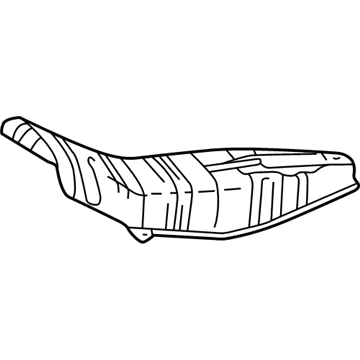 Pontiac Vibe Exhaust Heat Shield - 88973156