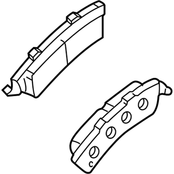 GMC Brake Pad - 84786086