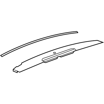 GM 23224733 Upper Trim Panel