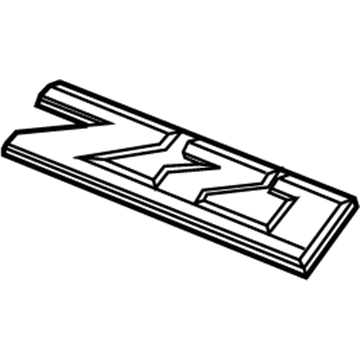 GM 23469243 Nameplate