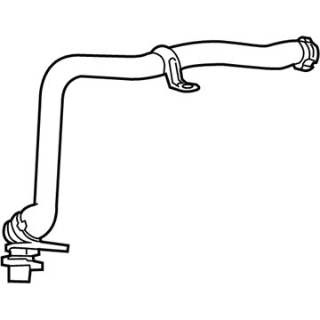GMC PCV Valve Hose - 24588198
