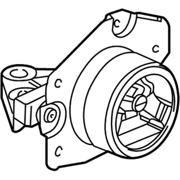Chevy Cobalt Motor And Transmission Mount - 15835313
