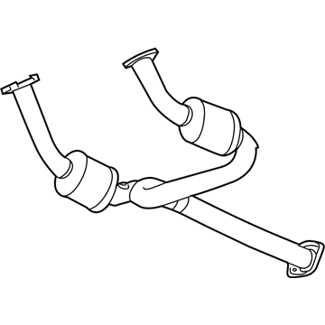 Chevy Trailblazer EXT Catalytic Converter - 15194248