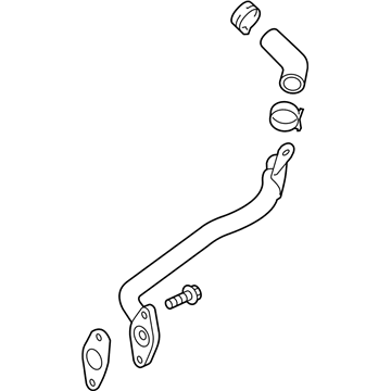 2022 Chevy Spark Cooling Hose - 12649874