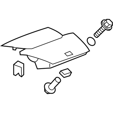 GM 84031061 Compartment, Titanium