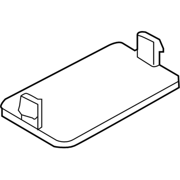 GM 19316434 Lens, Rear