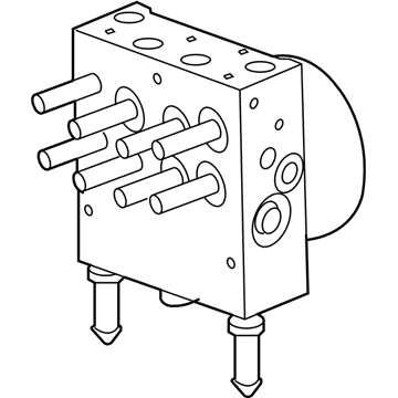 Saturn ABS Control Module - 15784868
