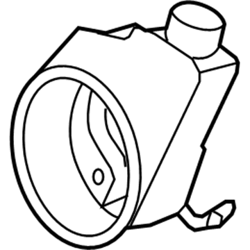 2005 Chevy Silverado 2500 HD Power Steering Reservoir - 19207051