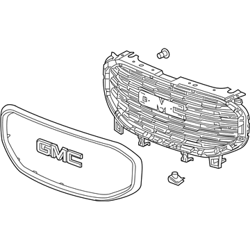 GM 84165554 Grille Assembly