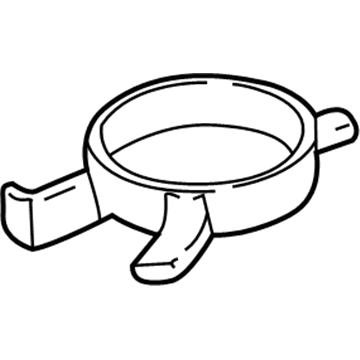 GMC 15042615 Vapor Canister Bracket