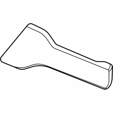 GM 84546357 Side Trim, Gray, Driver Side