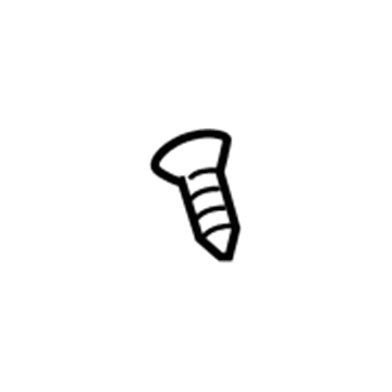 Pontiac 94855296 Striker Screw