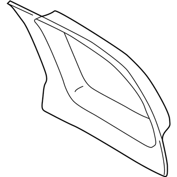 GM 15167112 Molding, Passenger Side