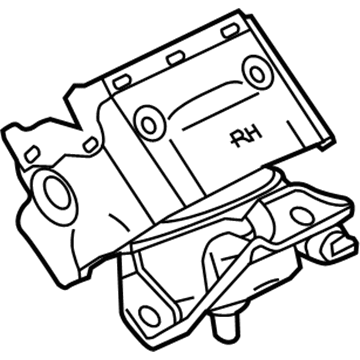 Chevy Silverado 1500 Engine Mount - 84175578