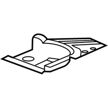 GM 13332057 Outrigger, Passenger Side