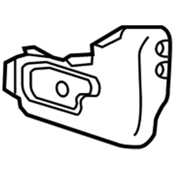 GM 13332052 Outrigger, Driver Side