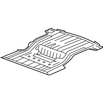 2012 Buick Enclave Floor Pan - 25993275