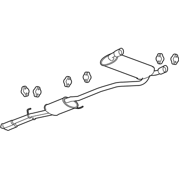 Saturn Muffler - 25921141