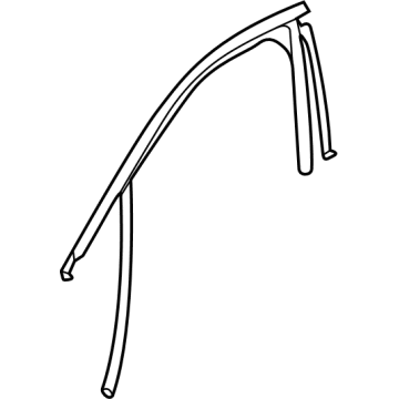2020 Cadillac CT5 Door Seal - 85124267