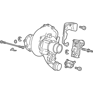 Cadillac Turbocharger - 12723475