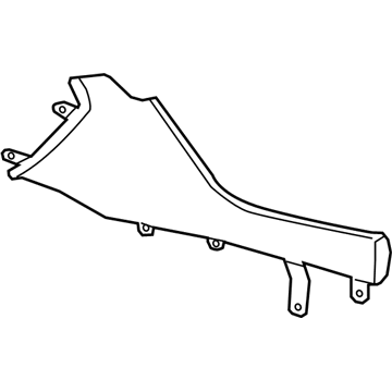 GM 84012463 Finish Panel, Front Driver Side