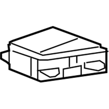 GM 84717070 Control Switch, Jet Black