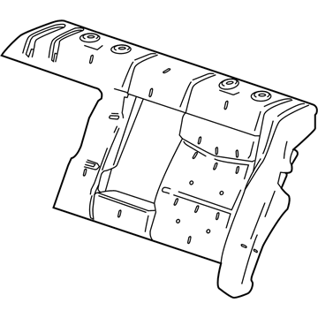 Cadillac Seat Cushion Pad - 22822634