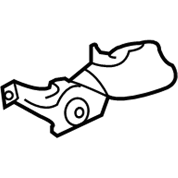 GM 25828521 Latch Bracket, Driver Side
