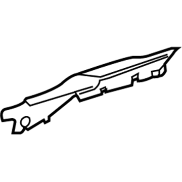 GM 15822872 Cowl Grille, Driver Side